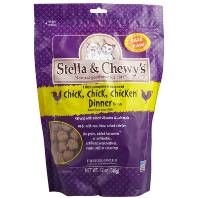 Stella Chewys Stella and Chewys Freeze Dried Chicken Cat Food