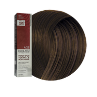 Zotos AGEbeautiful Anti-Aging Demi Permanent Liqui-Creme Haircolor 4N Dark Brown