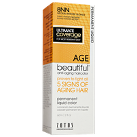AGEbeautiful Anti-Aging Permanent Liquid Haircolor with Vitamin E 8NN Medium Intense Blonde