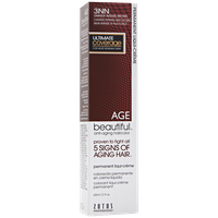 AGEbeautiful Anti-Aging Permanent Liqui-creme Haircolor with Vitamin E 3NN Darkest Intense Brown