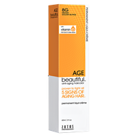 Zotos AGEbeautiful Anti-aging Permanent Liqui-creme Haircolor 8G Medium Golden Blonde