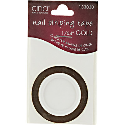 Cina Gold Nail Striping Masking Tape