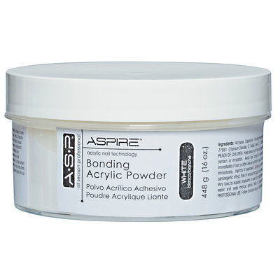 ASP Bonding Acrylic Powder White 16 oz.