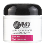 Beauty Secrets Acrylic Powder Bright White Cali Compliant