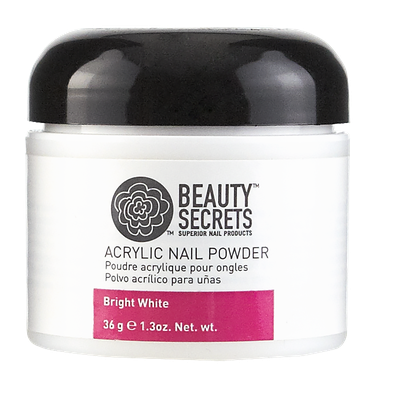Beauty Secrets Acrylic Powder Bright White Cali Compliant