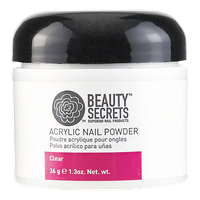Beauty Secrets Clear Acrylic Nail Powder