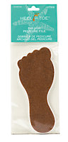 Heel To Toe Foot Print Pedicure File