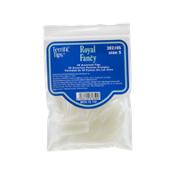 Terrific Tips Royal Fancy Size 5 Natural Nail Tips