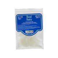 Terrific Tips Royal Fancy Size 7 Natural Nail Tips
