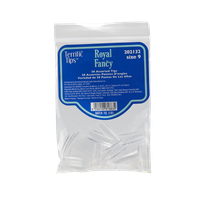 Terrific Tips Royal Fancy Size 9 Clear Nail Tips