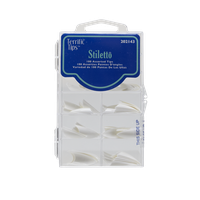 Terrific Tips Stiletto White Nail Tips