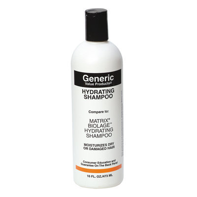 Generic Value Products GVP Hydrating Shampoo: Compare to Matrix Biolage Hydrating Shampoo