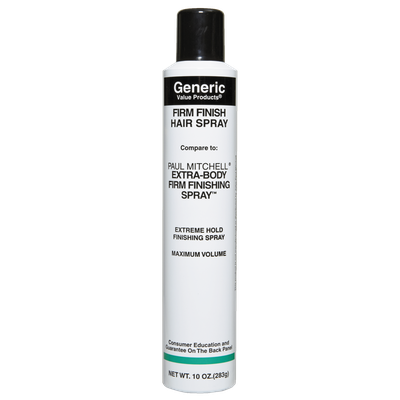 Generic Value Products GVP Extra Body Firm Finishing Spray: Compare to Paul Mitchell Extra-Body Firm Finishing Spray