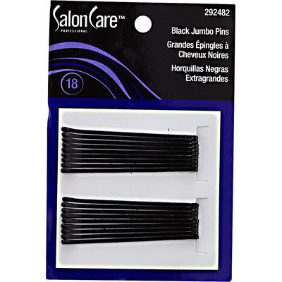 Salon Care Professional Black Jumbo Hair Pins