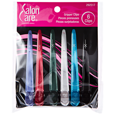 Salon Care Metal Gripper Clips