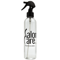 Salon Care 8 fl. oz Clear Bottle with Black Trigger Sprayer