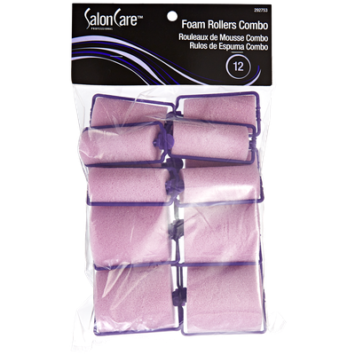 Salon Care Foam Roller Combo 12 count