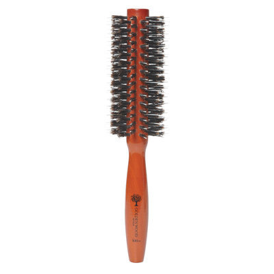 Ion Golden Wood Round Brush Small