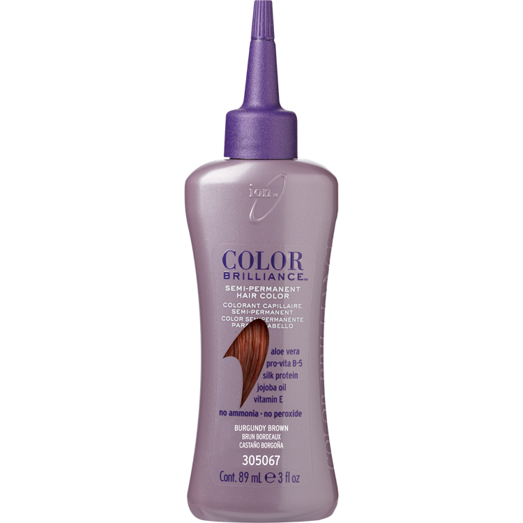 Ion Color Brilliance SemiPermanent Hair Color Burgundy Brown Reviews 2019