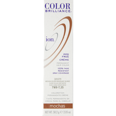 Ion Color Brilliance Mochas 7WR Medium Gold Mahogany Blonde