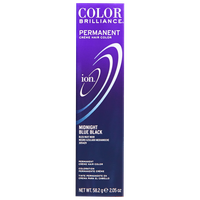 Ion color Brilliance Master Colorist Series Permanent Creme Hair Color Midnight Blue Black