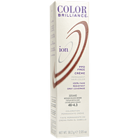 Ion Permanent Creme Hair Color 4G Medium Golden Brown