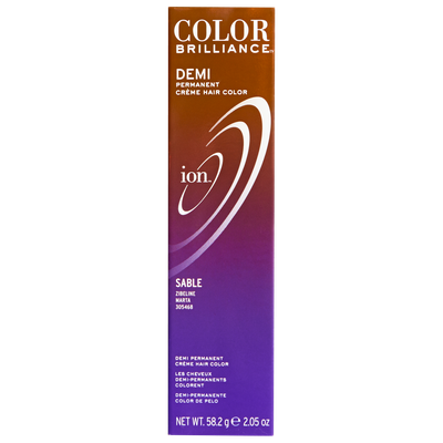Ion Color Brilliance Master Colorist Series Demi Permanent Creme Hair Color Sable