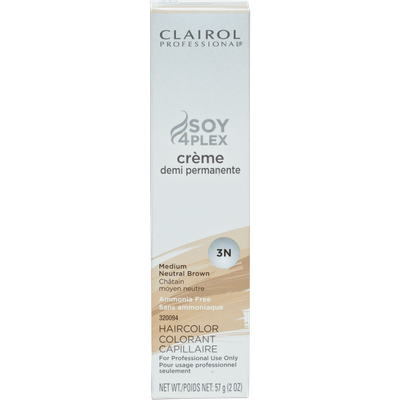 Clairol Professional Pro Creme Demi 3N Medium Neutral Brown