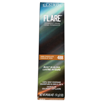 Clairol Professional FLARE Permanent Cream Hair Color Dark Chocolate