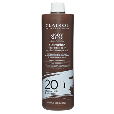 Clairol Professional Clairoxide 20-Volume Clear Developer 16 oz