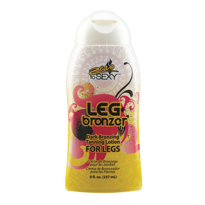 Zero To Sexy Leg Bronzer Dark Bronzing Tanning Lotion For legs