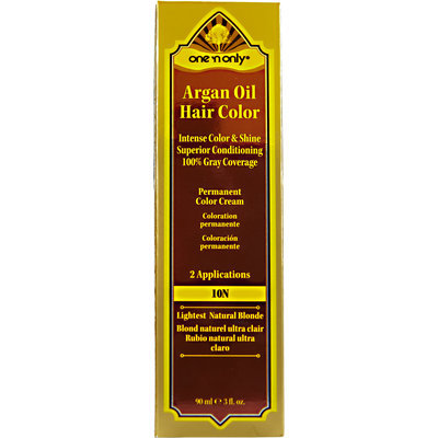 One 'N Only Argan Oil Hair Color 10N Lightest Natural Blonde