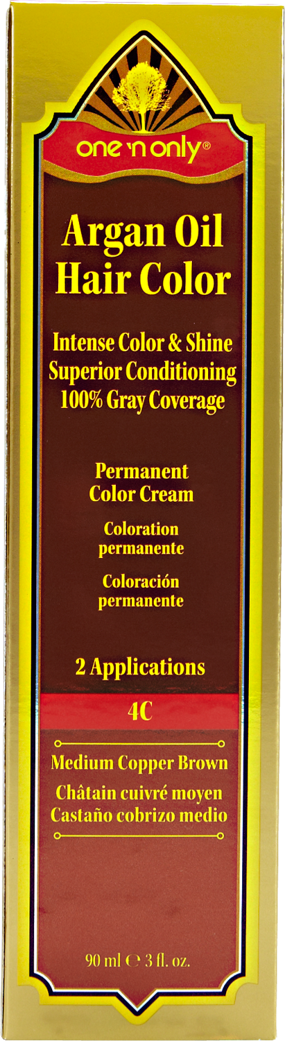 One N Only Argan Oil Hair Color 4c Medium Copper Brown Reviews 2020