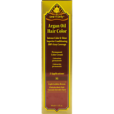 One 'N Only Argan Oil Hair Color 5G Light Golden Brown