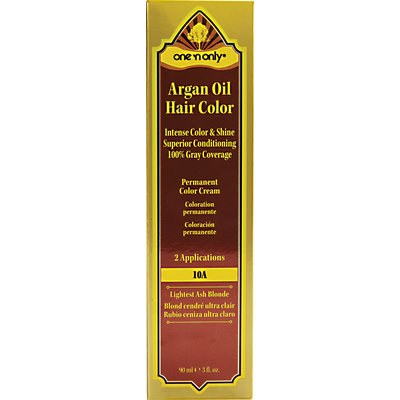 One 'N Only Argan Oil Hair Color 10A Lightest Ash Blonde