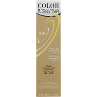Ion Color Brilliance Ammonia Free Permanent Creme Hair Color 6G Dark Golden Blonde