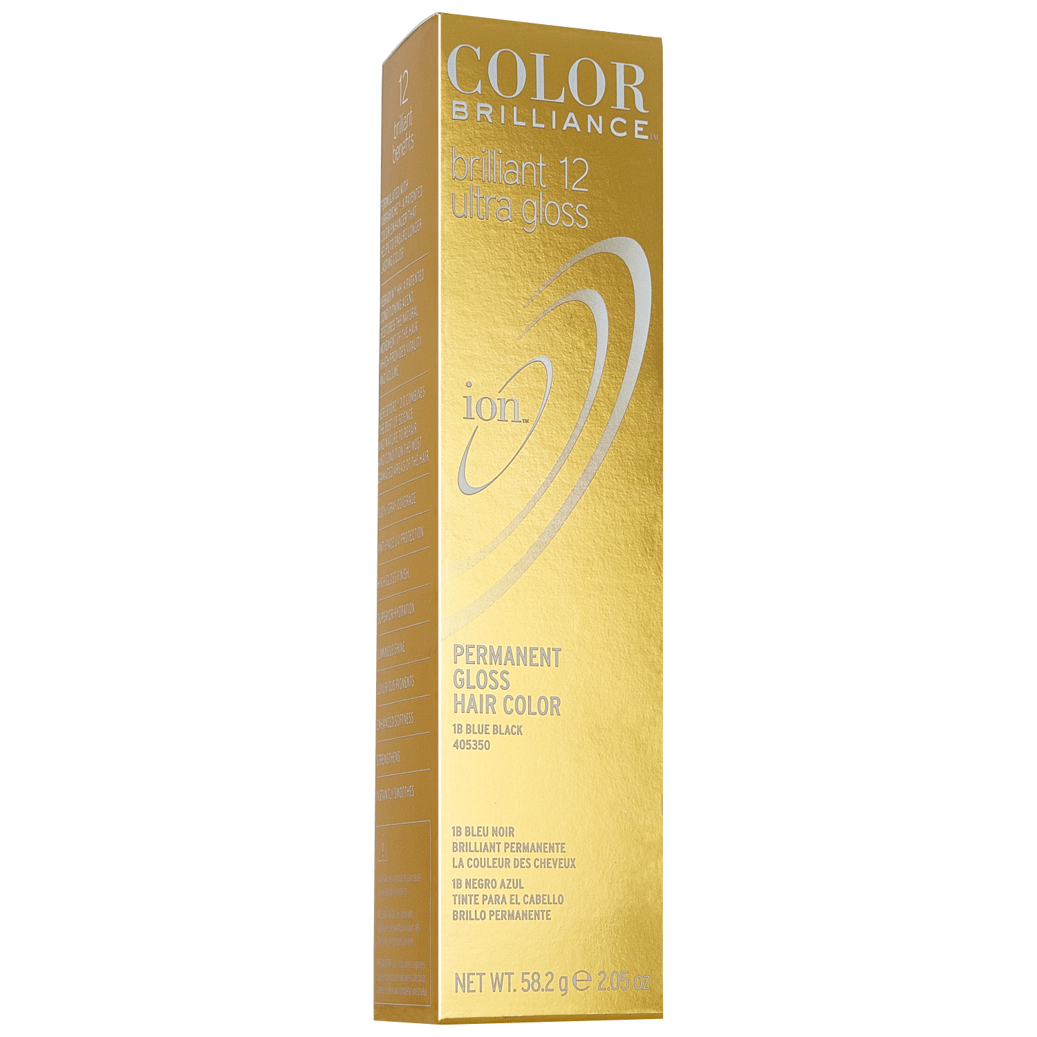 Ion Color Brilliance Brilliant 12 Ultra Gloss 1B Blue Black
