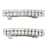 Dcnl Hair Accessories DCNL Rhinestone Auto Clasp Barrette