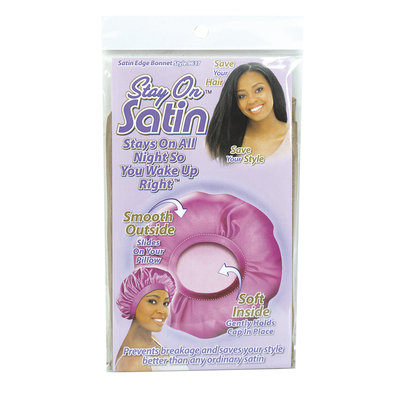 Cristina Stay On Large Satin Edge Bonnet