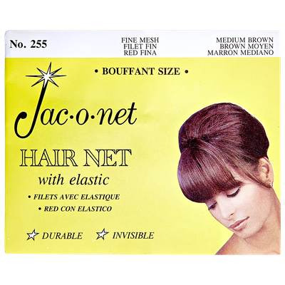 Jac-O-Net Nylon Bouffant Net - Medium Brown