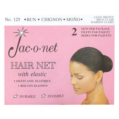 Jac-O-Net Chignon Bun Light Brown