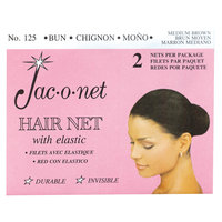 Jac-O-Net Chignon Bun Medium Brown