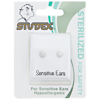 Studex 4.5mm Fireball Aurora Boreal Earrings