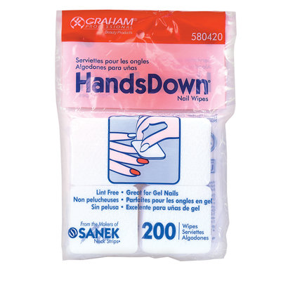 Graham Professional Beauty Products Hands Down Nail Wipes