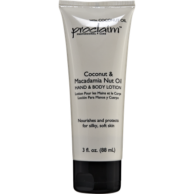 Proclaim Coconut And Macadamia Nut Oil Hand And Body Lotion