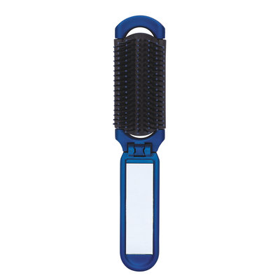 Plugged In Pop-Up Travel Brush Blue