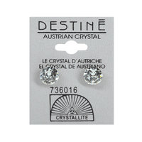 Crystallite By Destine Destine Austrian Crystal Stud Earrings