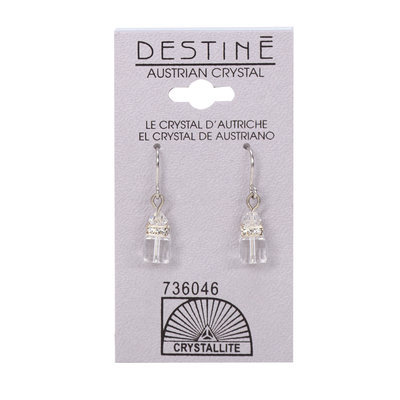 Crystallite Destine Austrian Crystal Dangle Earrings