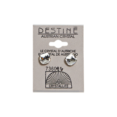 Crystallite Destine Austrian Crystal Classic Square Cut Earrings
