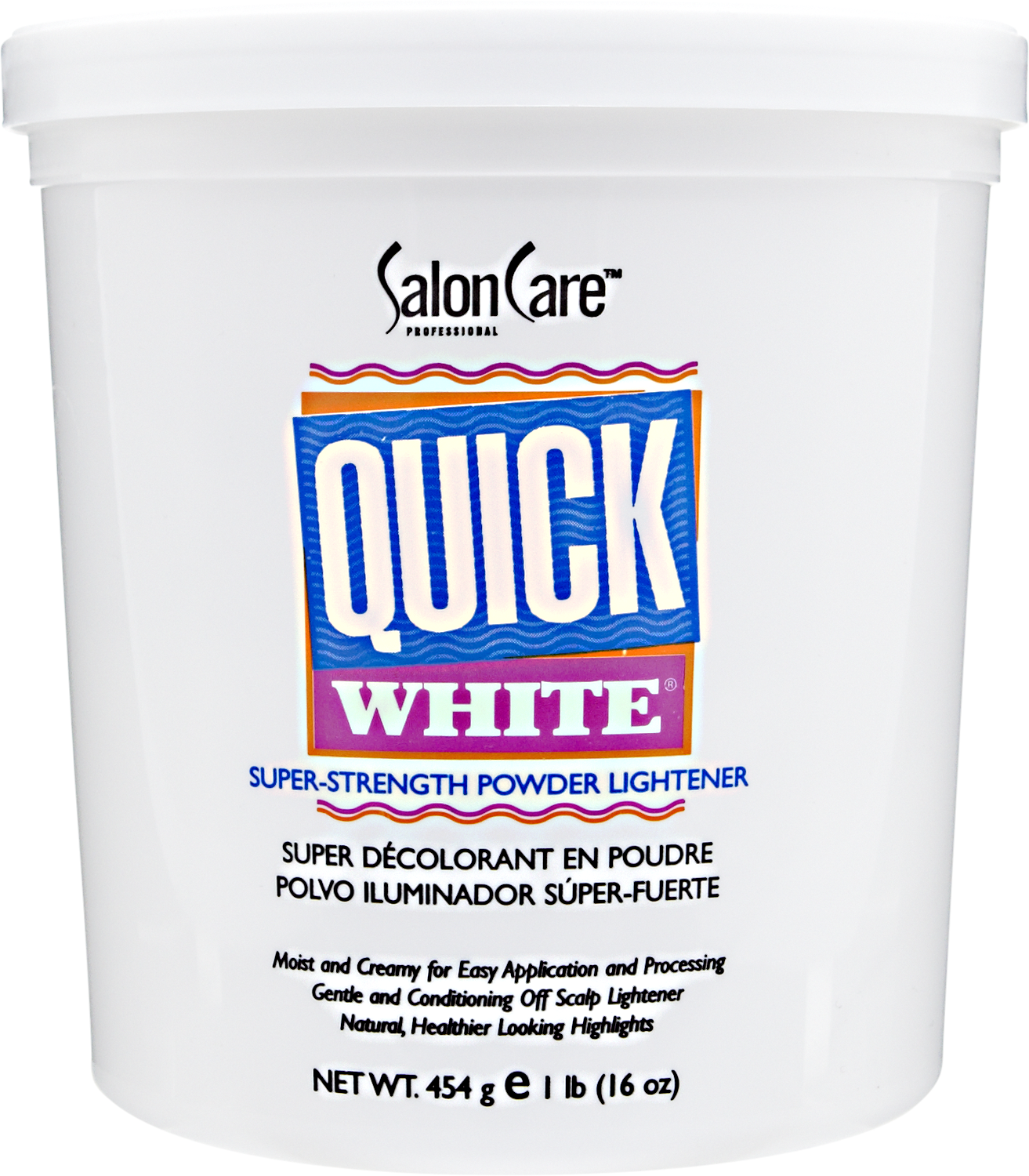Salon Care Quick White Powder Lightener 1 lb.